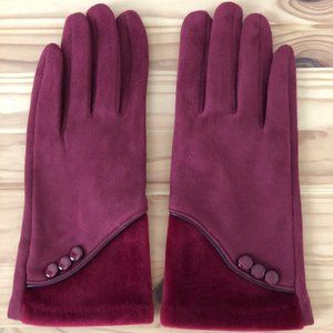 THISTLEGEM Women’s Button Gloves